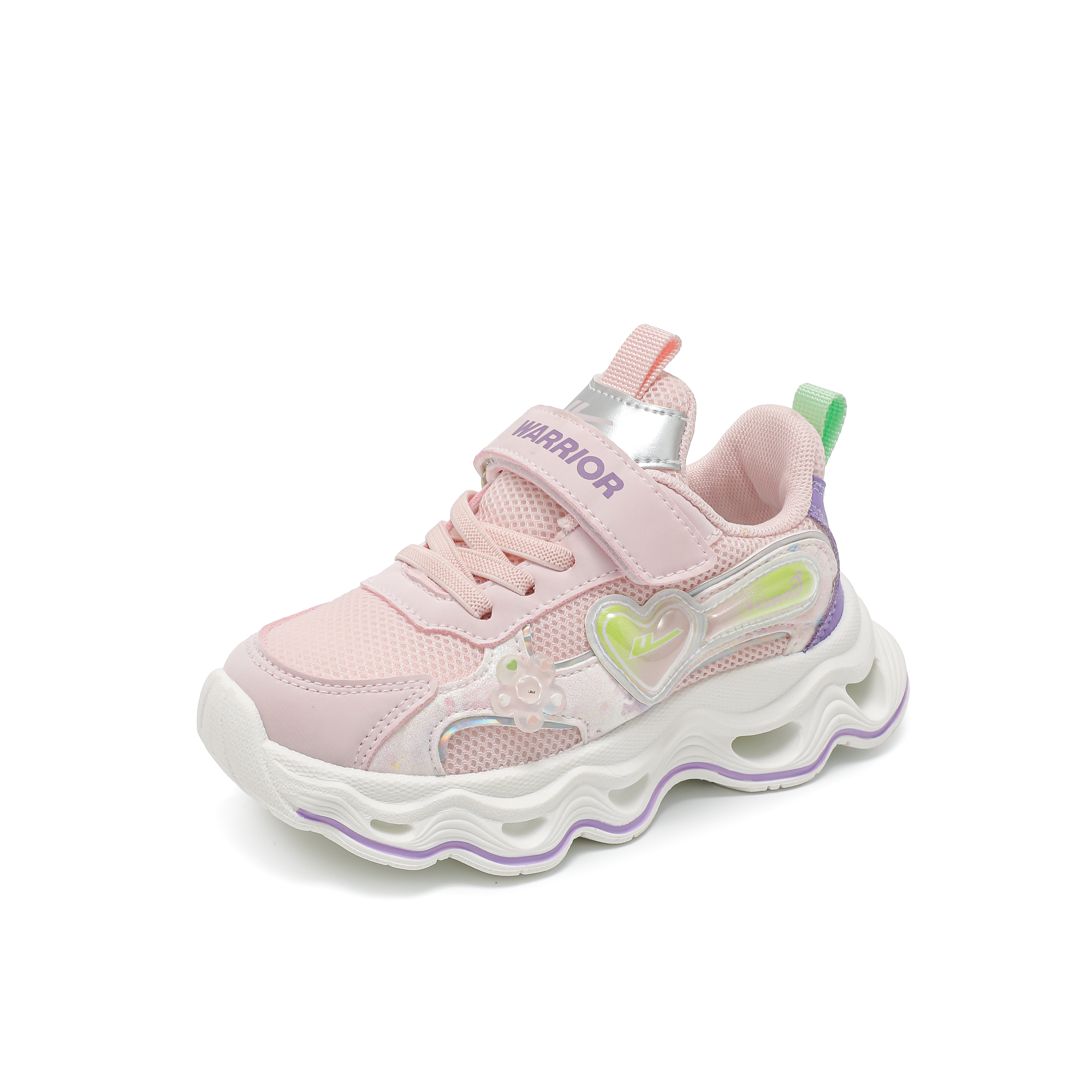 Низкие повседневные кроссовки с амортизацией и износостойкостью для детей WARRIOR, черный/белый/розовый
Низкие повседневные кроссовки с амортизацией и износостойкостью для детей WARRIOR, черный/белый/розовый