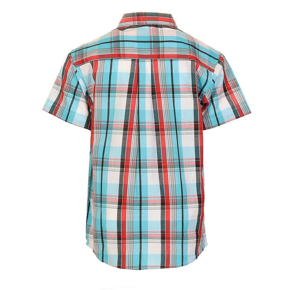 Повседневная рубашка в клетку для мальчиков Gioberti с короткими рукавами и пуговицами, цвет Gold Brown
Повседневная рубашка в клетку для мальчиков Gioberti с короткими рукавами и пуговицами, цвет Gold Brown