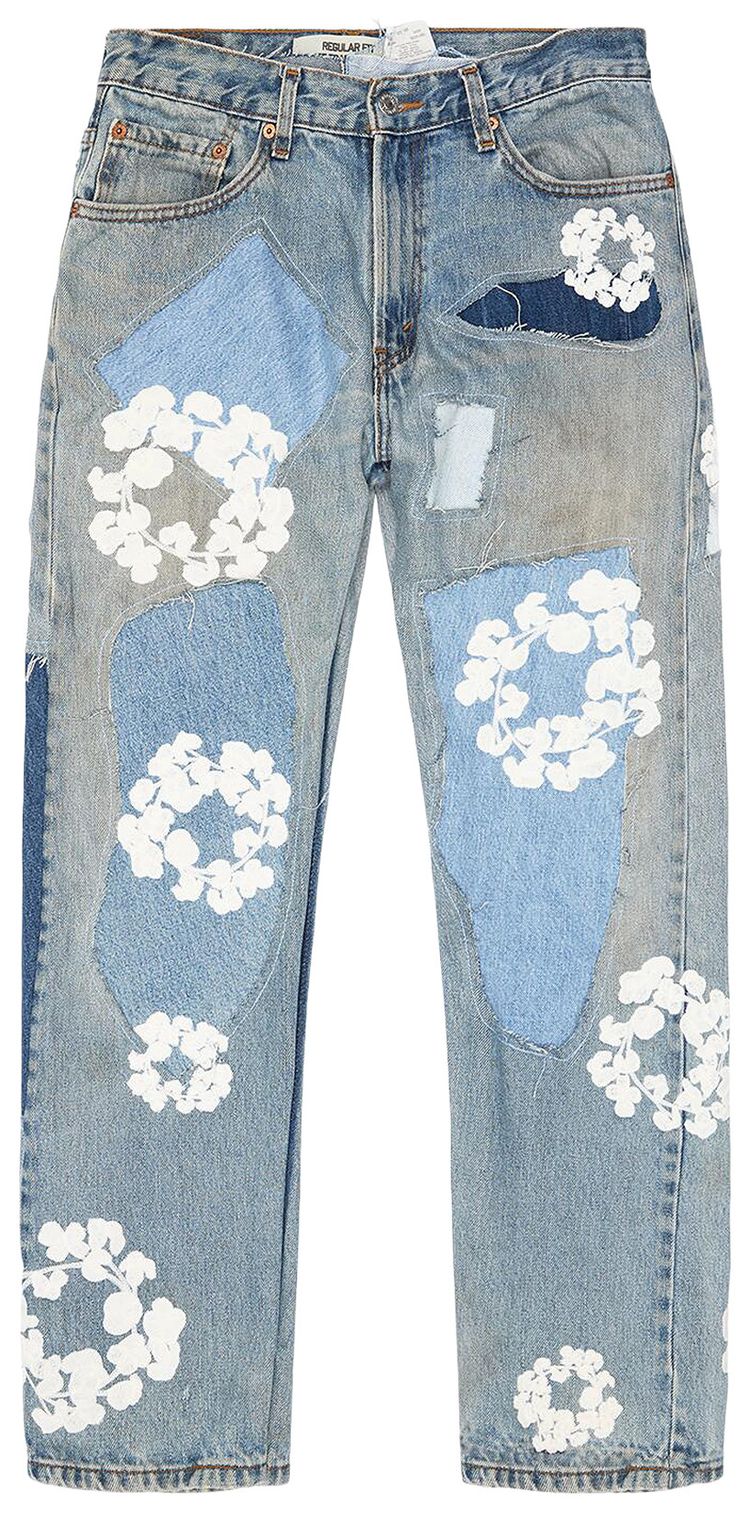 Джинсовые брюки Denim Tears Patchwork Denim Pant, синий
Джинсовые брюки Denim Tears Patchwork Denim Pant, синий