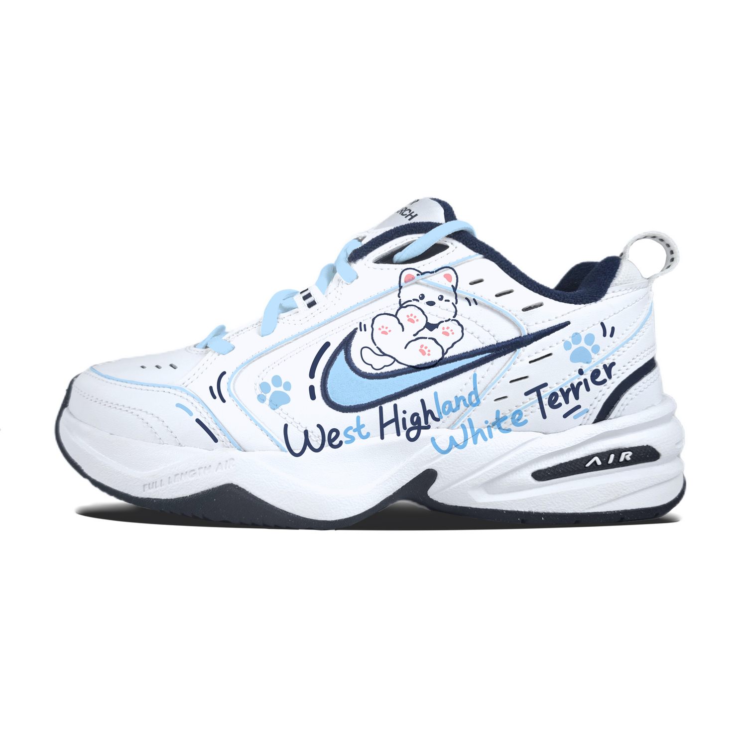 Air Monarch 4 Plush Puppy устойчивые к истиранию массивные кроссовки Unisex Nike, белый
Air Monarch 4 Plush Puppy устойчивые к истиранию массивные кроссовки Unisex Nike, белый