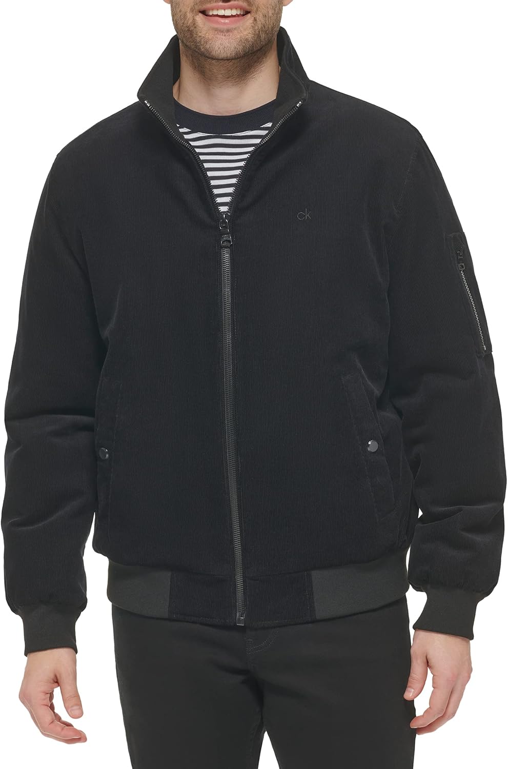 Calvin Klein mens Corduroy Bomber, Corduroy Black
Calvin Klein mens Corduroy Bomber, Corduroy Black