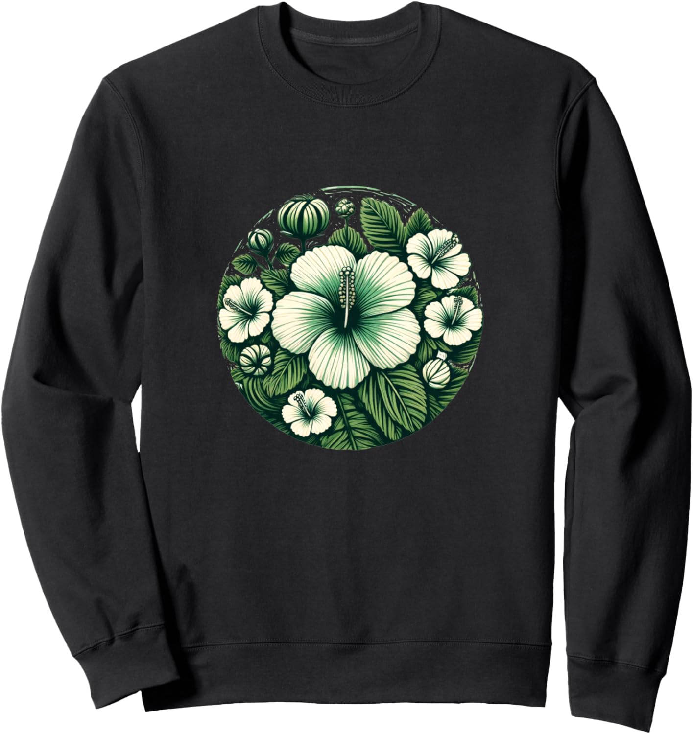 Толстовка с изображением цветка гибискуса для любителей гибискуса Hibiscus Floral Bubb, черный
Толстовка с изображением цветка гибискуса для любителей гибискуса Hibiscus Floral Bubb, черный