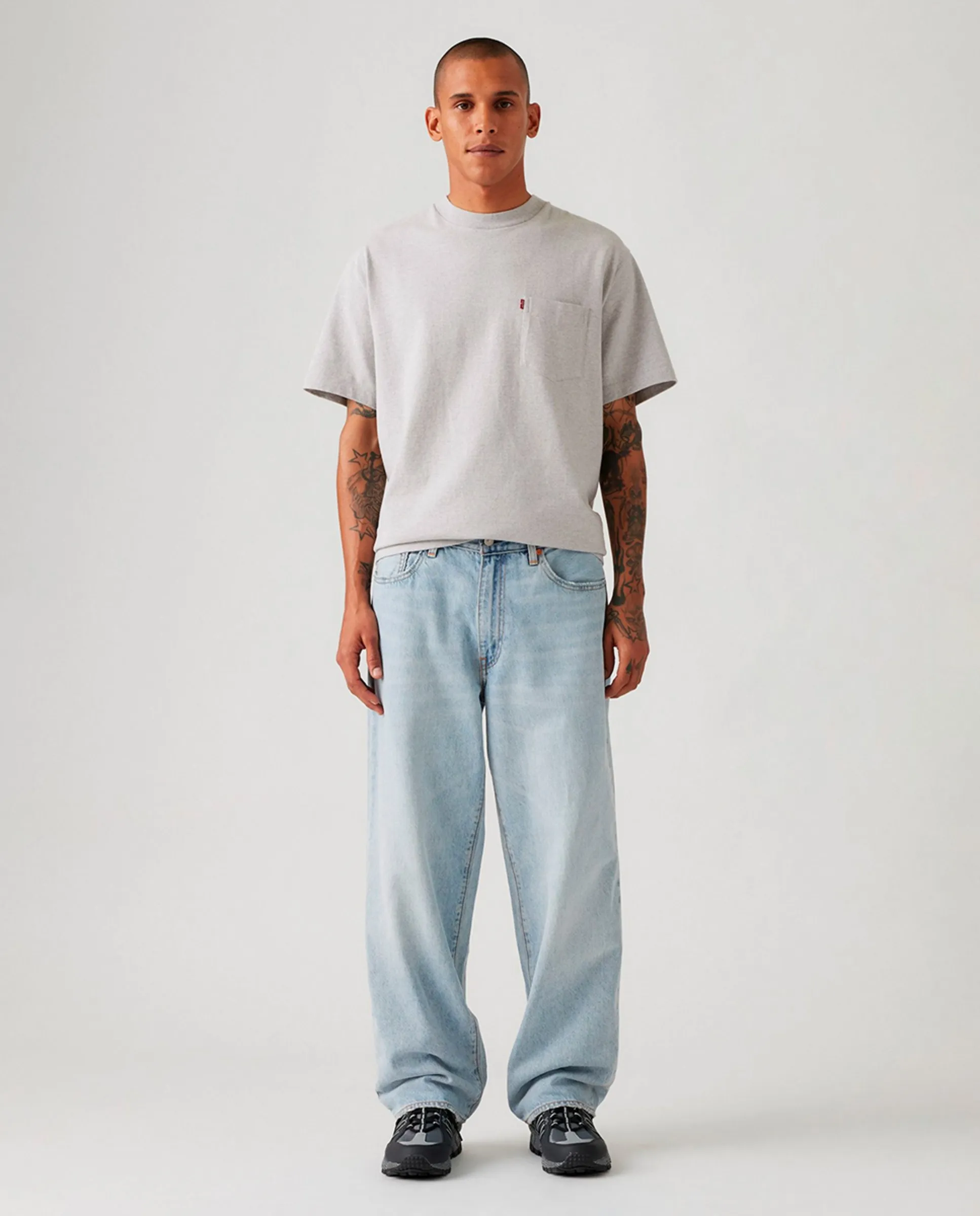 Мужские мешковатые джинсы 576 Levi'S, светло-голубой
Мужские мешковатые джинсы 576 Levi'S, светло-голубой