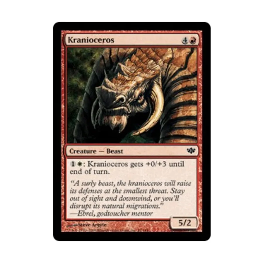 CCG Краниоцерос (К), MTG - Conflux
CCG Краниоцерос (К), MTG - Conflux