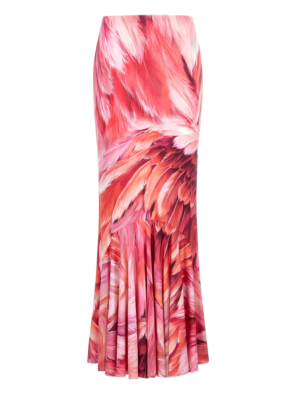Юбка макси с принтом и оборками Roberto Cavalli, розовый
Юбка макси с принтом и оборками Roberto Cavalli, розовый