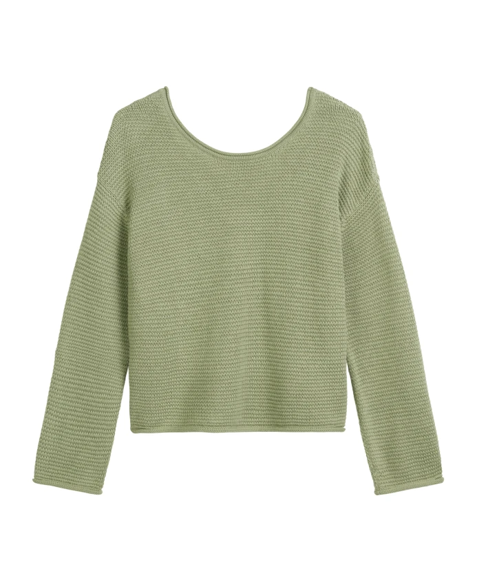 Пуловер оверсайз от DFC Marc O'Polo, зеленый
Пуловер оверсайз от DFC Marc O'Polo, зеленый