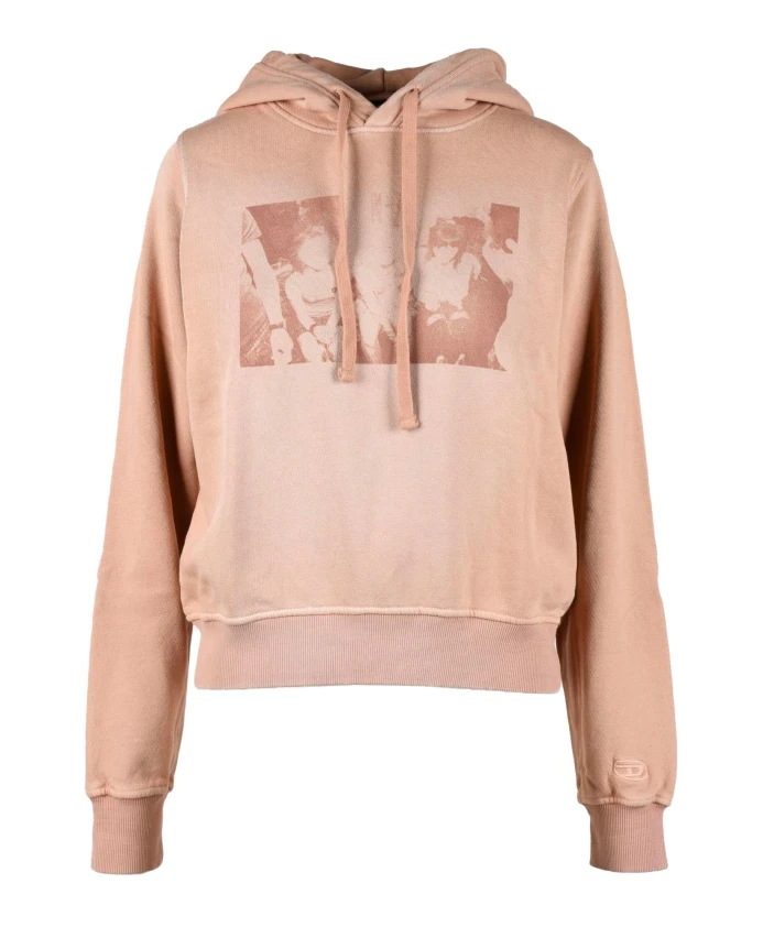 Хлопковая толстовка Diesel, розовый
Хлопковая толстовка Diesel, розовый