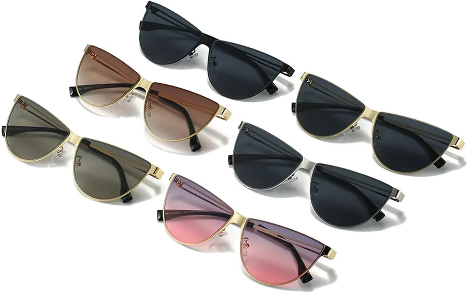 Модные овальные солнцезащитные очки для женщин и мужчин в стиле 90-х, ретро, металлическая оправа, «кошачий глаз», защита от УФ-излучения UV400 mincl, Brown
Модные овальные солнцезащитные очки для женщин и мужчин в стиле 90-х, ретро, металлическая оправа, «кошачий глаз», защита от УФ-излучения UV400 mincl, Brown