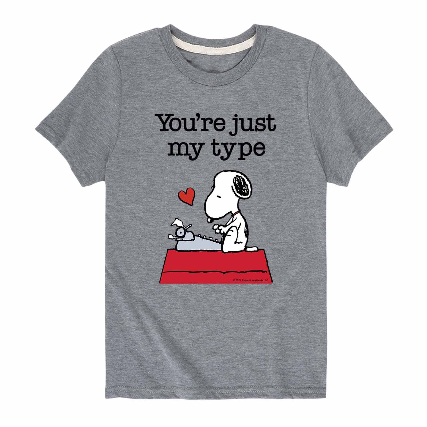 Футболка с рисунком Peanuts Youre Just My Type для мальчиков 8–20 лет Licensed Character
Футболка с рисунком Peanuts Youre Just My Type для мальчиков 8–20 лет Licensed Character