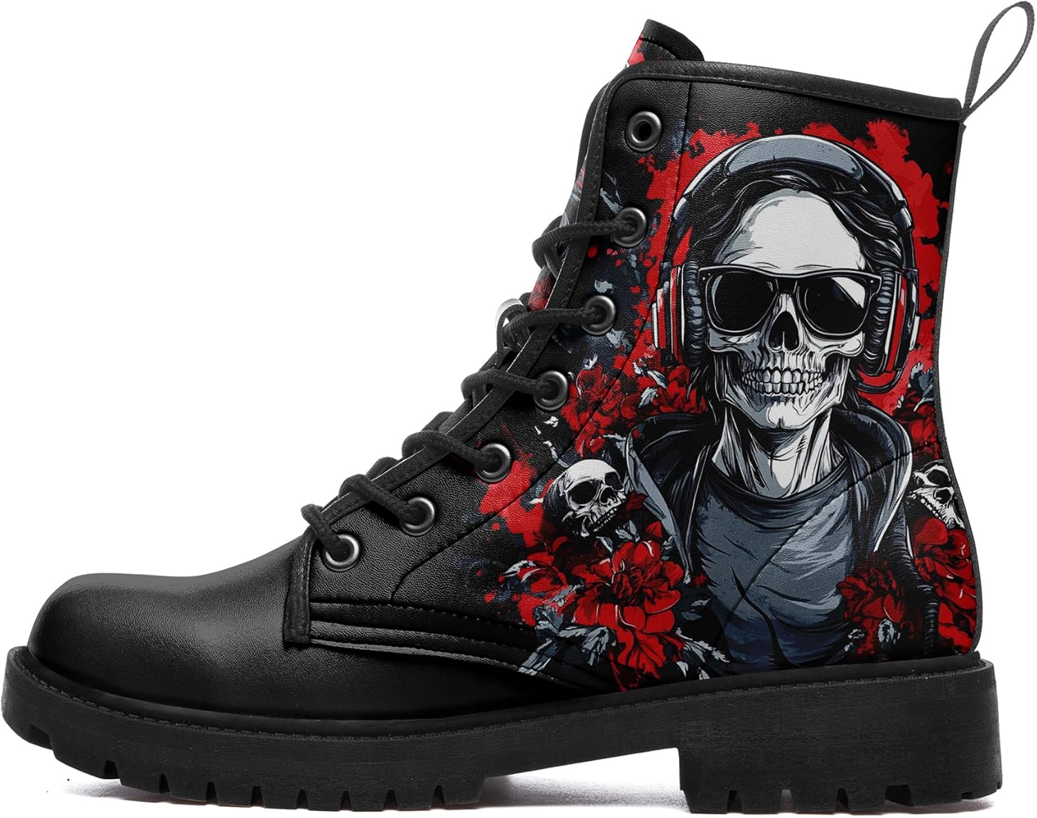 Ботинки с черепами для мужчин, модные ботинки на шнуровке, армейские ботинки для женщин, панк-рок кожаные ботильоны, ведьминские готические туфли Coolcustomize, черный
Ботинки с черепами для мужчин, модные ботинки на шнуровке, армейские ботинки для женщин, панк-рок кожаные ботильоны, ведьминские готические туфли Coolcustomize, черный