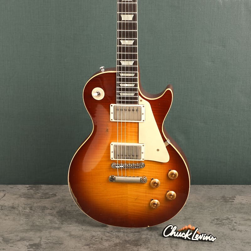 Электрогитара Gibson Murphy Lab 1959 Les Paul Standard - Ultra Heavy Aged Iced Tea Burst - CHUCKSCLUSIVE - #922891
Электрогитара Gibson Murphy Lab 1959 Les Paul Standard - Ultra Heavy Aged Iced Tea Burst - CHUCKSCLUSIVE - #922891