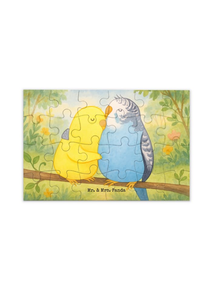 Mr. & Mrs. Panda Дизайн пазла Budgie Love Puzzle без слов, белый
Mr. & Mrs. Panda Дизайн пазла Budgie Love Puzzle без слов, белый