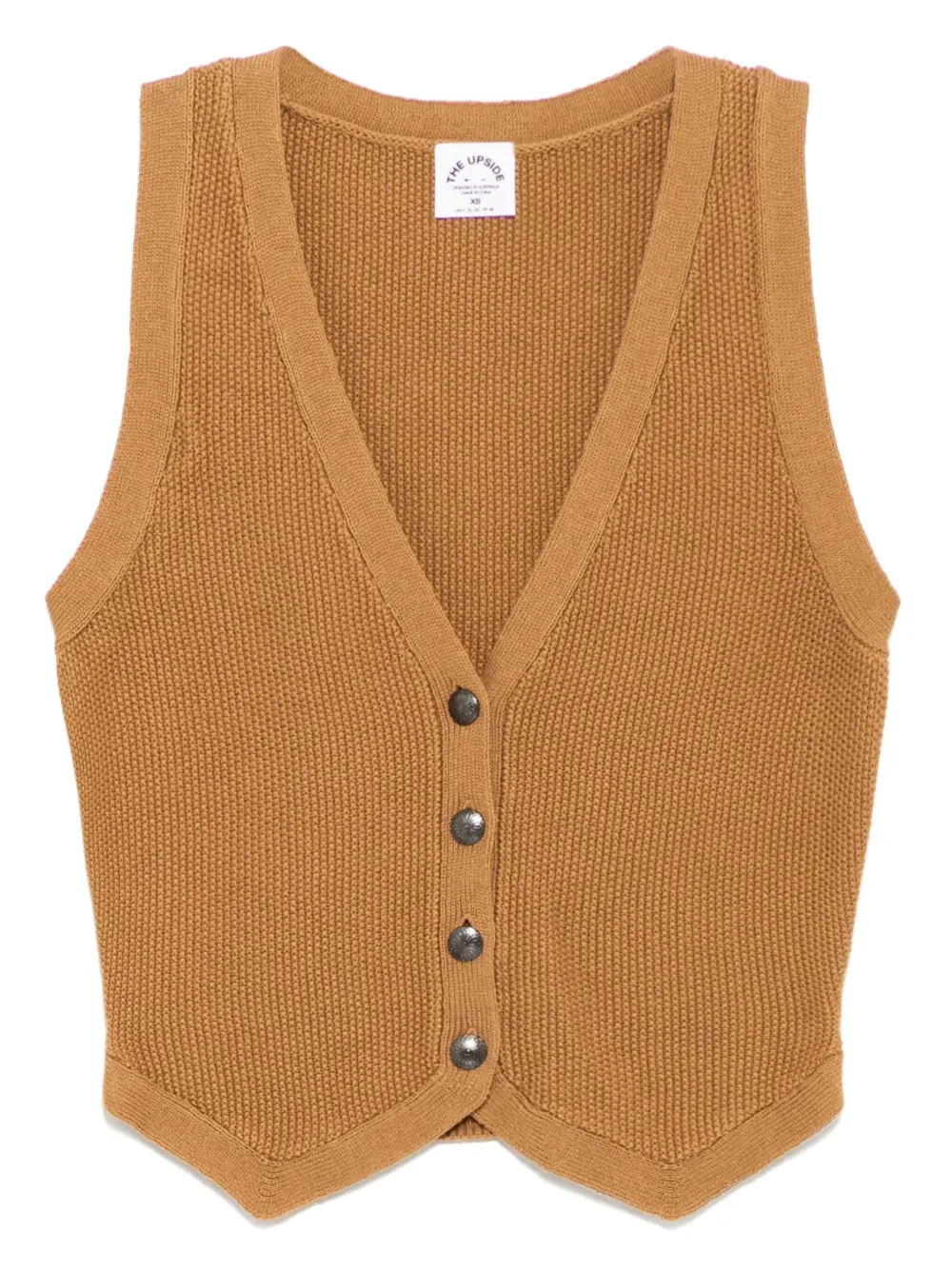 Трикотажный топ Babylon на пуговицах The Upside, коричневый
Трикотажный топ Babylon на пуговицах The Upside, коричневый