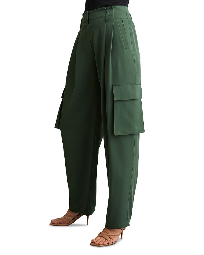 Орла Широкие Брюки-Карго с Плиссировкой REISS, зеленый
Орла Широкие Брюки-Карго с Плиссировкой REISS, зеленый