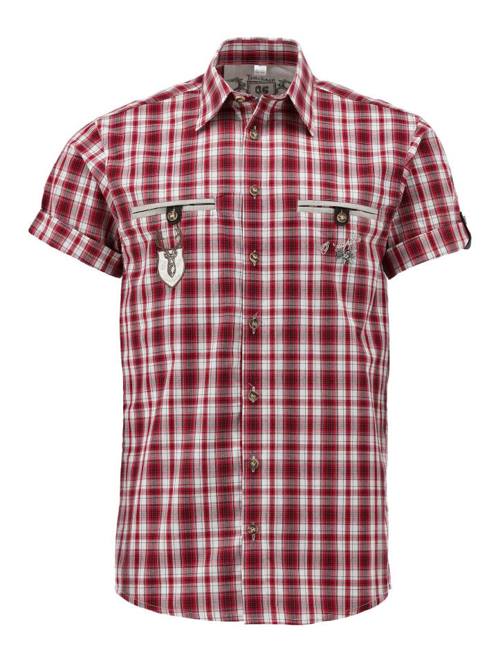 Традиционная рубашка Мизир ярко-красного цвета OS-Trachten
Традиционная рубашка Мизир ярко-красного цвета OS-Trachten