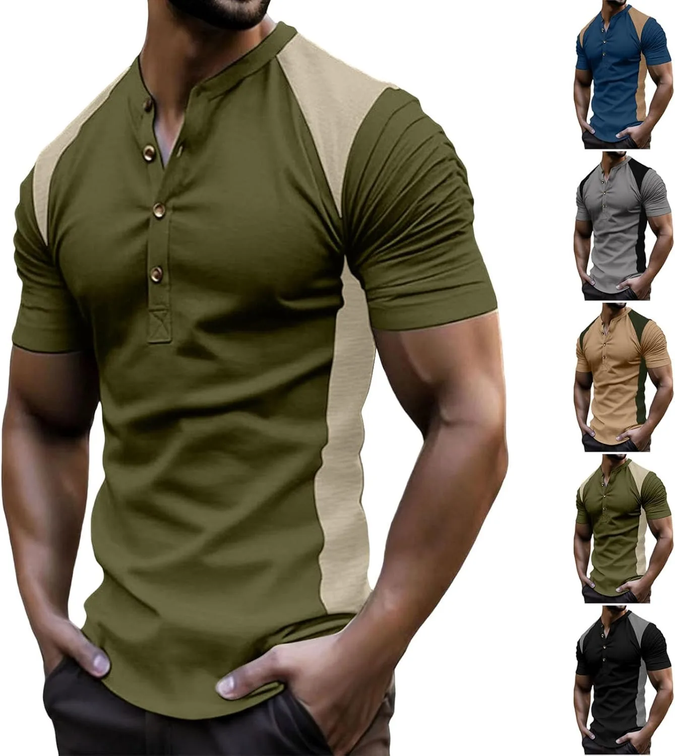 Мужская футболка Slim Fit для лета и весны Lmdudan
Мужская футболка Slim Fit для лета и весны Lmdudan