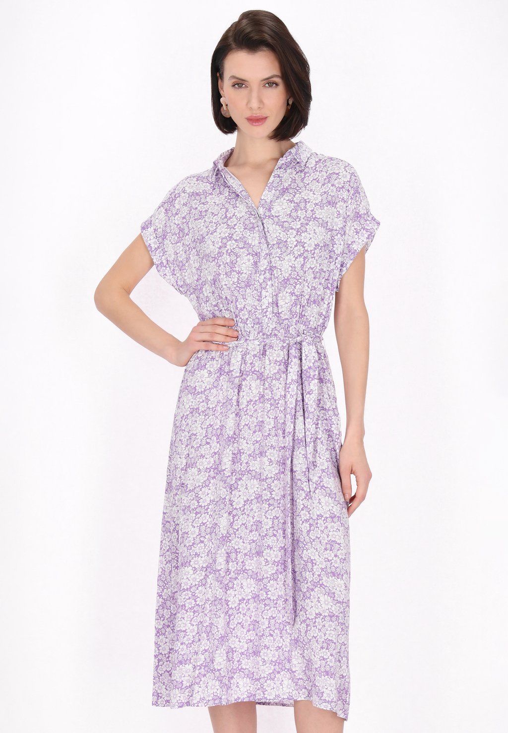 Платье-рубашка usha, фиолетовый
Платье-рубашка usha, фиолетовый