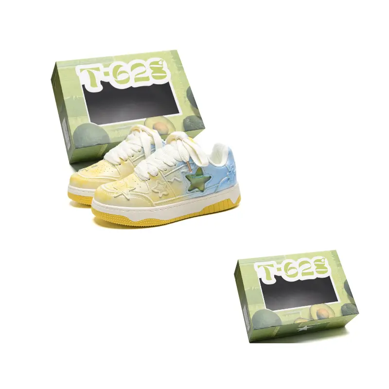 T628 Звездчатые пуховики нескользящие, износостойкие, легкие низкие кеды для скейтборда унисекс Ginger Yellow, цвет Ginger Yellow
T628 Звездчатые пуховики нескользящие, износостойкие, легкие низкие кеды для скейтборда унисекс Ginger Yellow, цвет Ginger Yellow