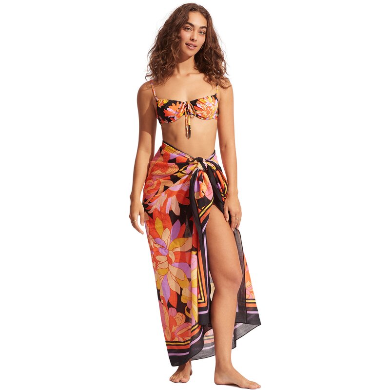 Schal Palm Spring Pareo Seafolly, черный
Schal Palm Spring Pareo Seafolly, черный