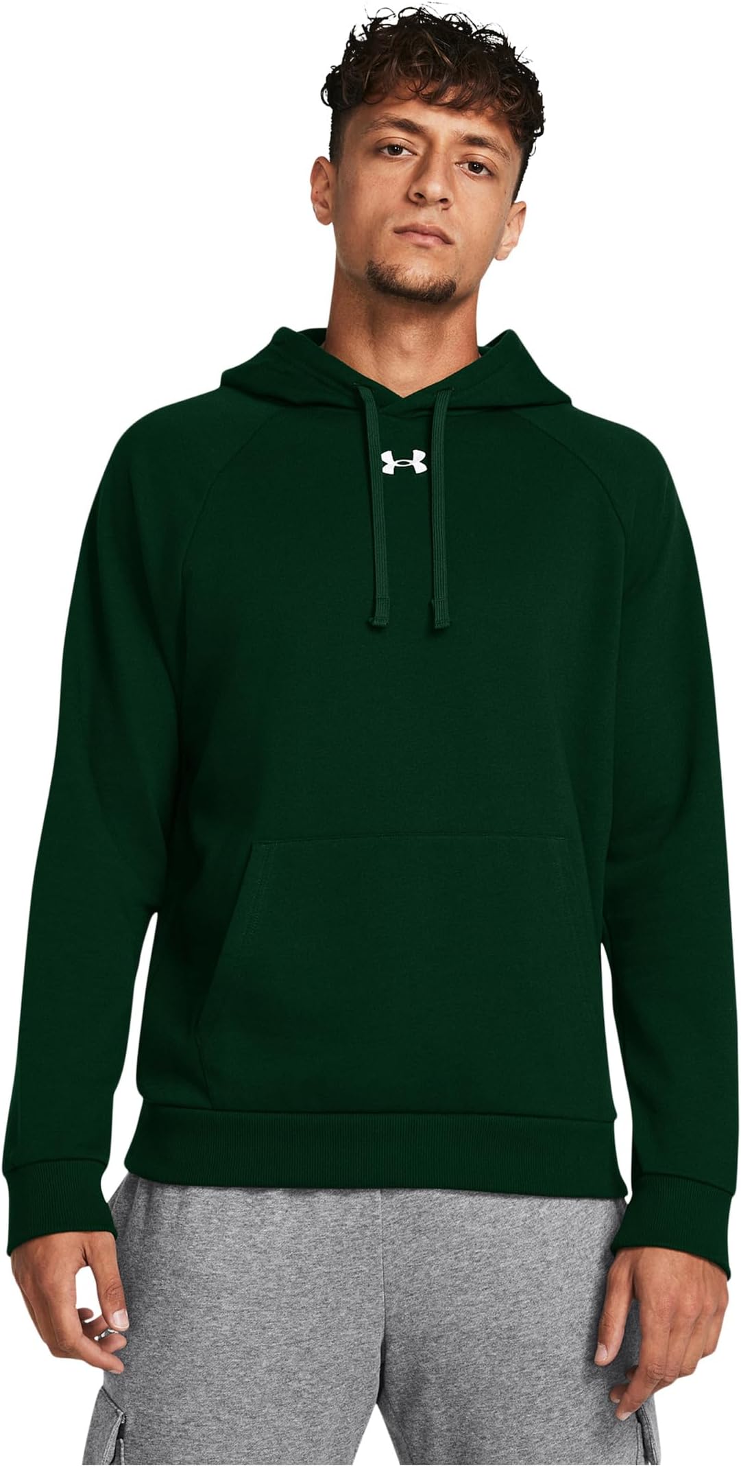 Мужская флисовая толстовка Rival Under Armour, Forest Green/White 1
Мужская флисовая толстовка Rival Under Armour, Forest Green/White 1