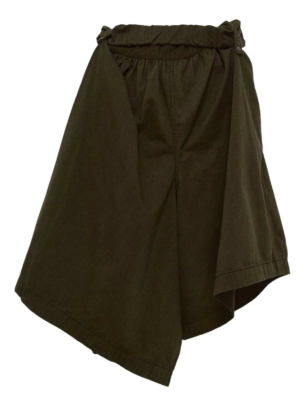 Шорты-юбка с подвернутой талией Open YY, зеленый
Шорты-юбка с подвернутой талией Open YY, зеленый