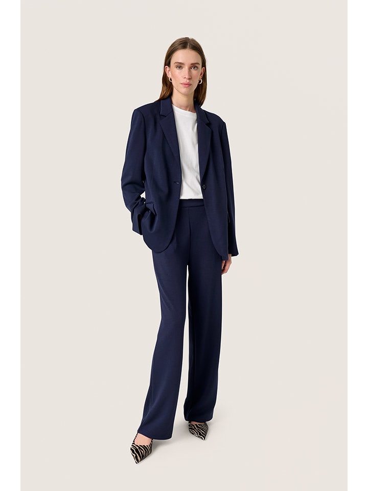 Тканевые брюки Soaked in Luxury, темно-синий
Тканевые брюки Soaked in Luxury, темно-синий