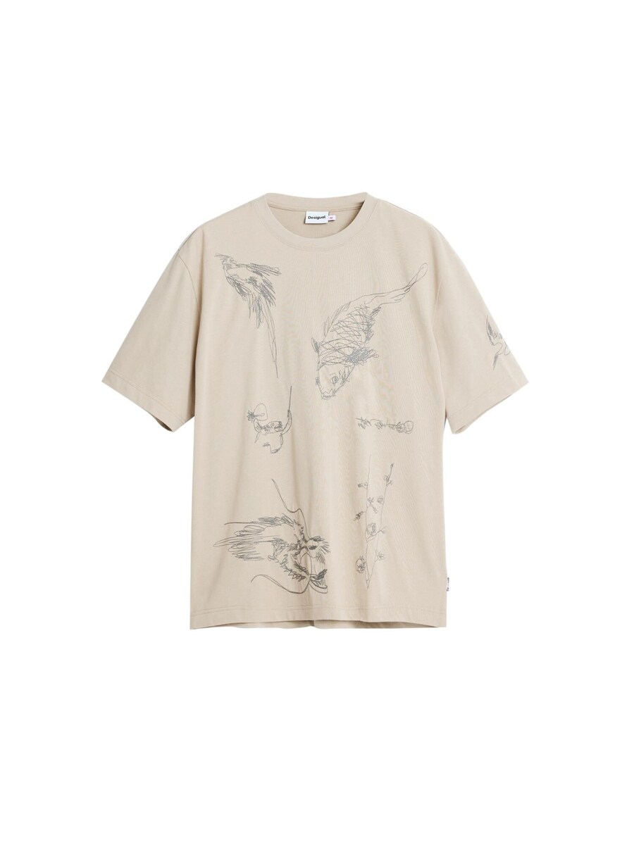 Рубашка Desigual, кремовый
Рубашка Desigual, кремовый