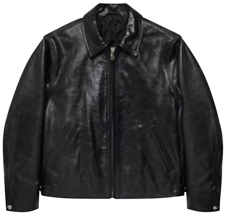 Кожаная куртка Stussy Garage Jacket, черная
Кожаная куртка Stussy Garage Jacket, черная