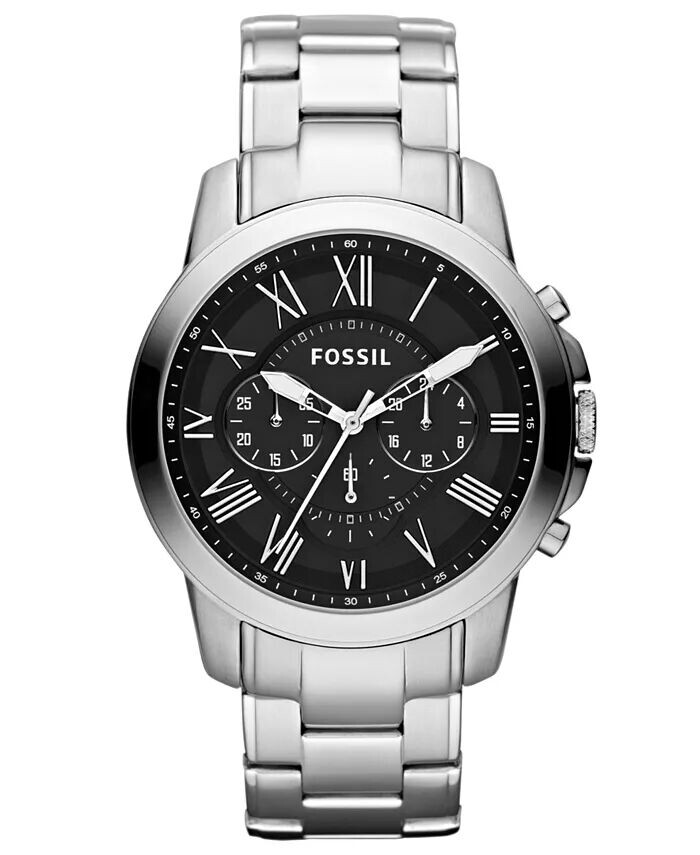 Мужские часы Grant с хронографом и браслетом из нержавеющей стали 44 мм FS4736 Fossil
Мужские часы Grant с хронографом и браслетом из нержавеющей стали 44 мм FS4736 Fossil