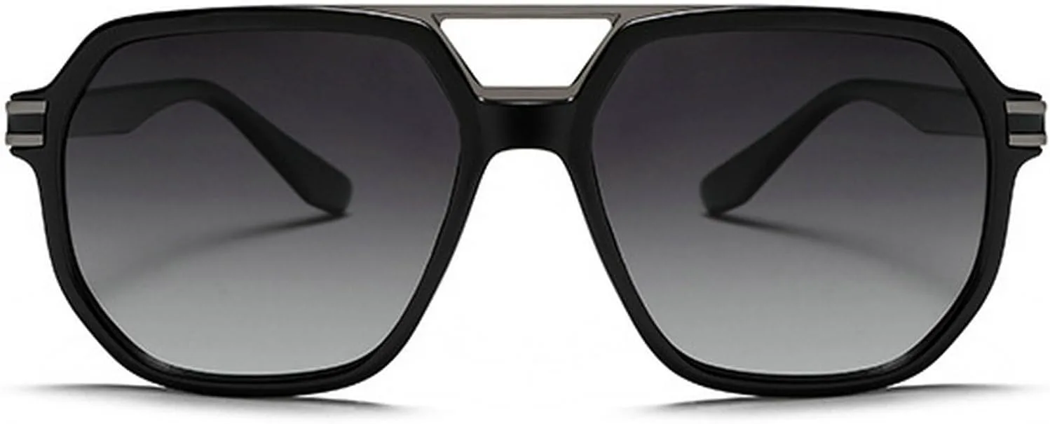 Большие солнцезащитные очки-пилот для женщин и мужчин, винтажные квадратные дизайнерские коричнево-зеленые солнцезащитные очки в ретро-оправе mincl, Gray
Большие солнцезащитные очки-пилот для женщин и мужчин, винтажные квадратные дизайнерские коричнево-зеленые солнцезащитные очки в ретро-оправе mincl, Gray