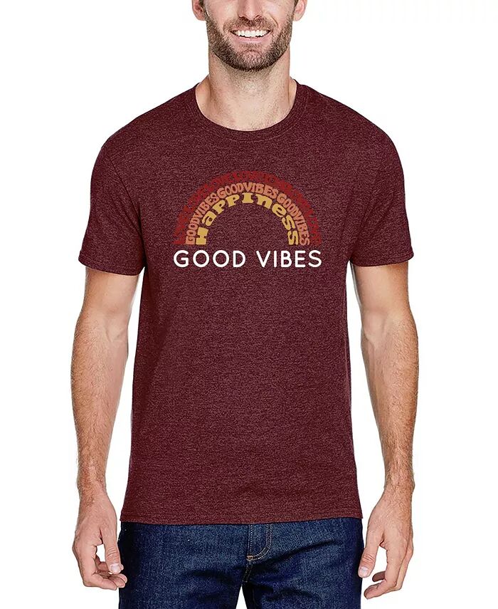 Футболка мужская премиум-класса Word Art Good Vibes LA Pop Art, красный
Футболка мужская премиум-класса Word Art Good Vibes LA Pop Art, красный