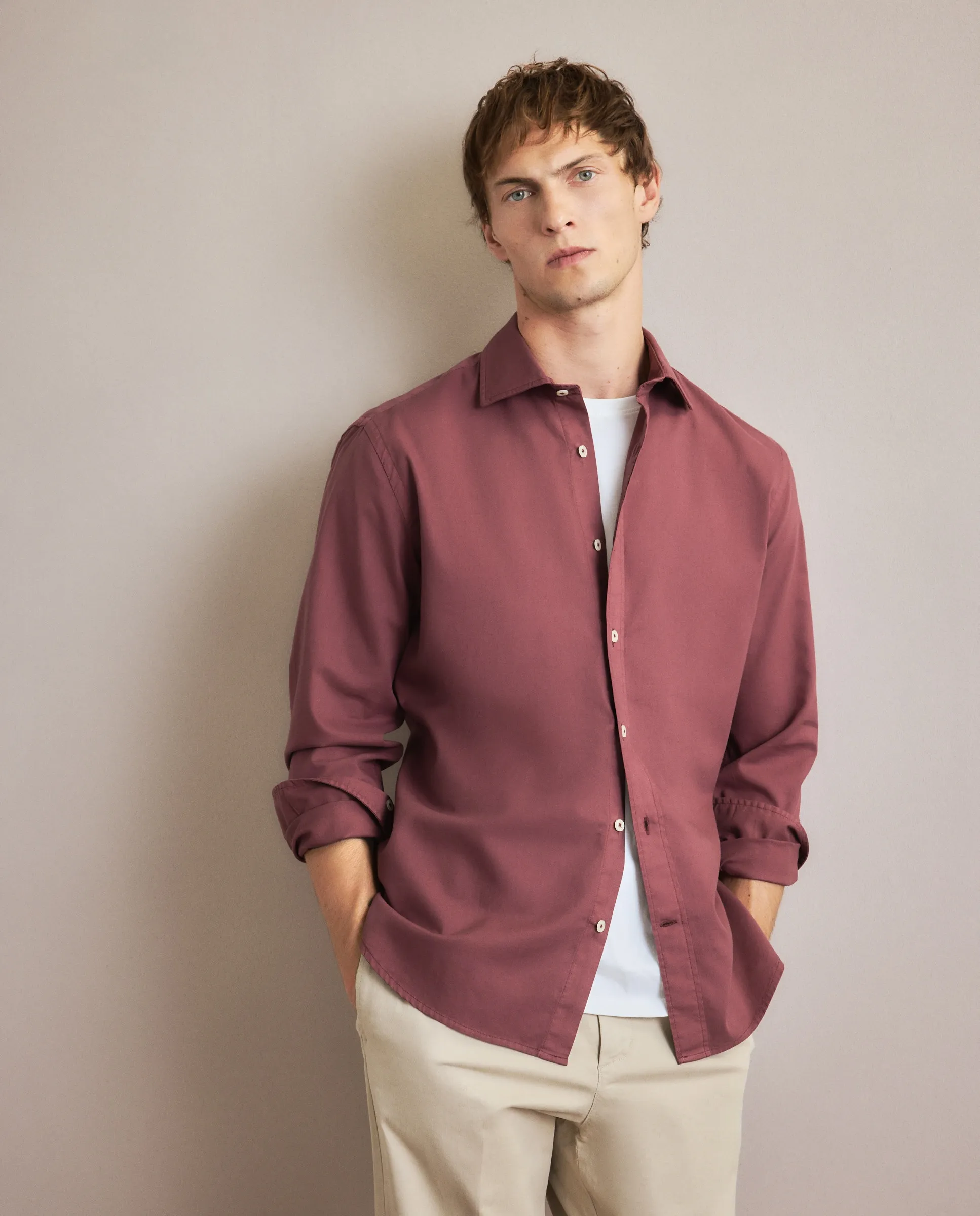 Спортивная рубашка для мужчин с длинным рукавом Emidio Tucci, гранатовый
Спортивная рубашка для мужчин с длинным рукавом Emidio Tucci, гранатовый