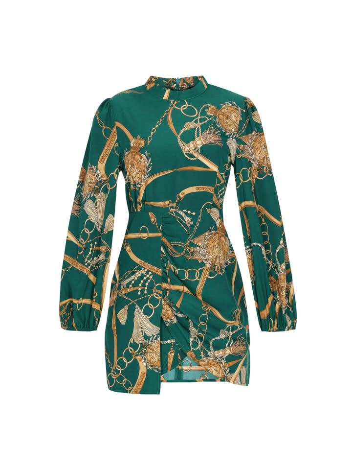 Faina Женское платье бирюзового многоцветного оттенка
Faina Женское платье бирюзового многоцветного оттенка