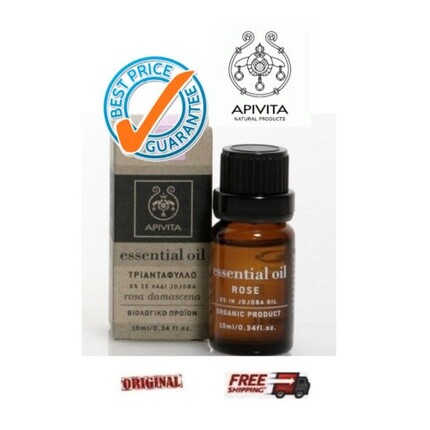 Эфирное масло розы 10мл, Apivita
Эфирное масло розы 10мл, Apivita