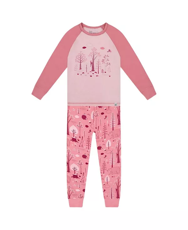 Детская пижама из органического хлопка, комплект из двух частей. Deux Par Deux, розовый
Детская пижама из органического хлопка, комплект из двух частей. Deux Par Deux, розовый