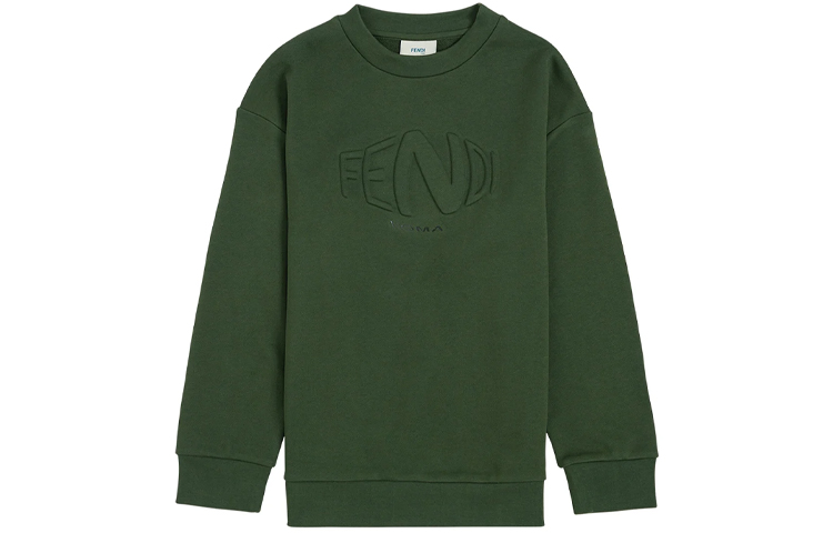 Детский свитшот FENDI, тёмно-зелёный
Детский свитшот FENDI, тёмно-зелёный