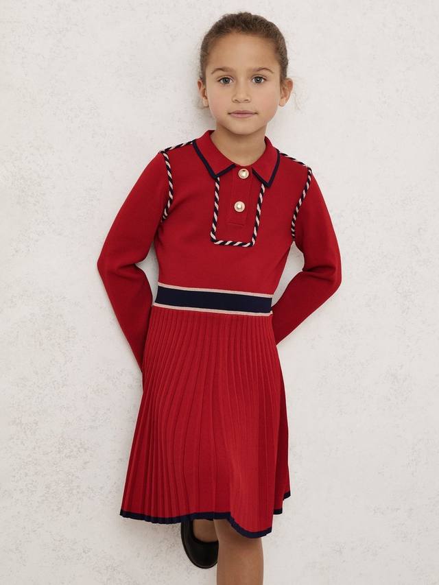Детское платье Freya вязаное Reiss, Red
Детское платье Freya вязаное Reiss, Red