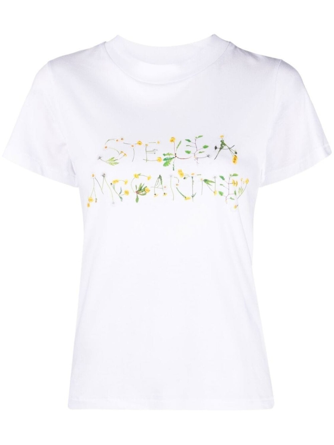 Stella McCartney футболка с логотипом, белый
Stella McCartney футболка с логотипом, белый