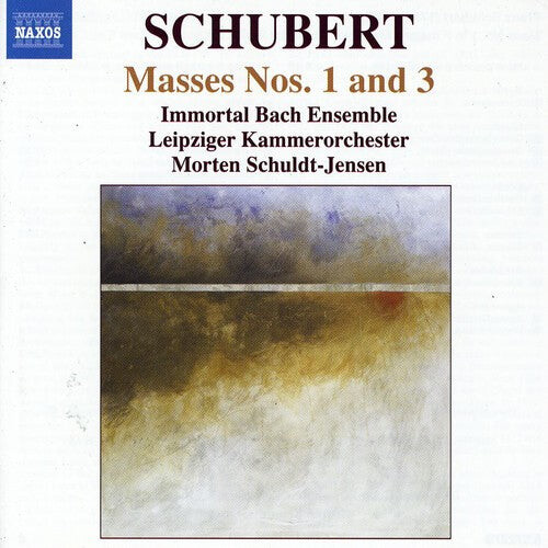 CD диск Schubert / Schuldt-Jensen / Immortal Bach Ens: Masses Nos 1 & 3 
CD диск Schubert / Schuldt-Jensen / Immortal Bach Ens: Masses Nos 1 & 3