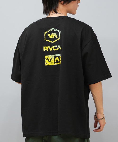 Футболка с коротким рукавом, оверсайз, с логотипом RVCA, черная
Футболка с коротким рукавом, оверсайз, с логотипом RVCA, черная