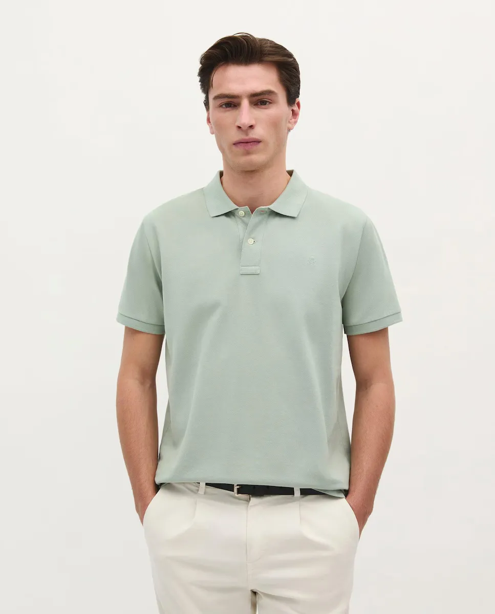 Мужская поло с коротким рукавом классического кроя Scalpers, светло-зеленый
Мужская поло с коротким рукавом классического кроя Scalpers, светло-зеленый
