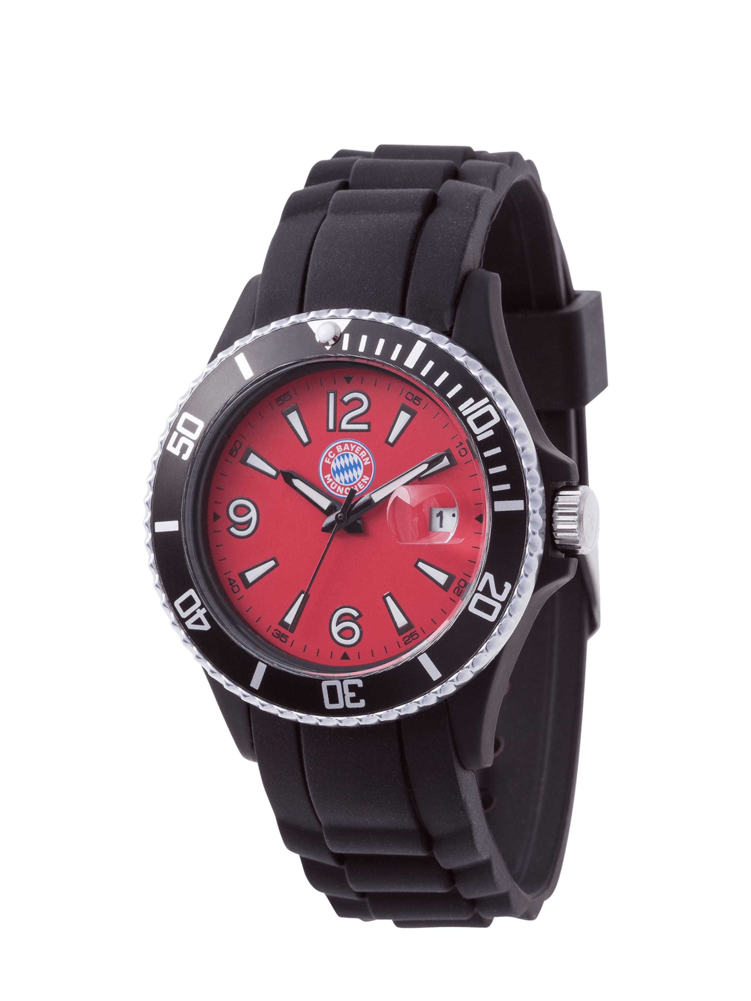 FC BAYERN MÜNCHEN Аналоговые часы в черном цвете
FC BAYERN MÜNCHEN Аналоговые часы в черном цвете