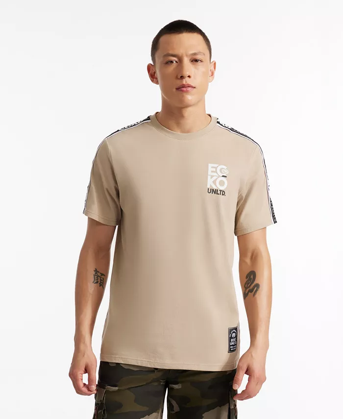 Мужская футболка с коротким рукавом Enrollment Ecko Unltd, коричневый/бежевый
Мужская футболка с коротким рукавом Enrollment Ecko Unltd, коричневый/бежевый