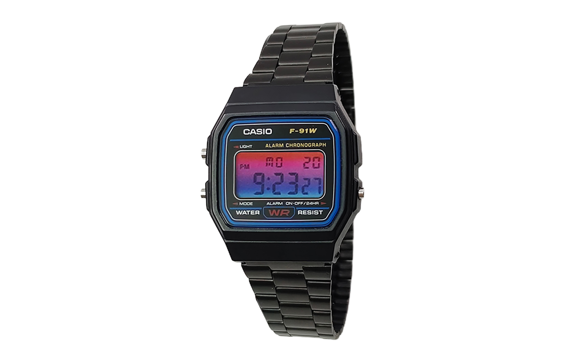 CASIO Кварцевые часы унисекс с черным циферблатом на стальном браслете
CASIO Кварцевые часы унисекс с черным циферблатом на стальном браслете