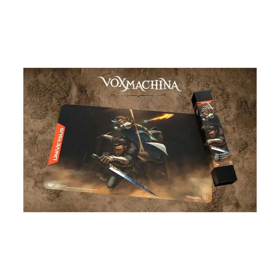 Vox Machina - игровой коврик «Стрелы и кинжалы», Playmats (Jasco Games)
Vox Machina - игровой коврик «Стрелы и кинжалы», Playmats (Jasco Games)