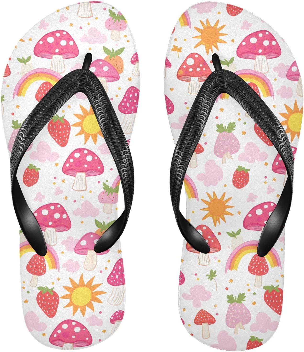 Летние пляжные шлепанцы с клубничкой, радугой и грибами для женщин и мужчин 20861057 Kfbe, Strawberry
Летние пляжные шлепанцы с клубничкой, радугой и грибами для женщин и мужчин 20861057 Kfbe, Strawberry