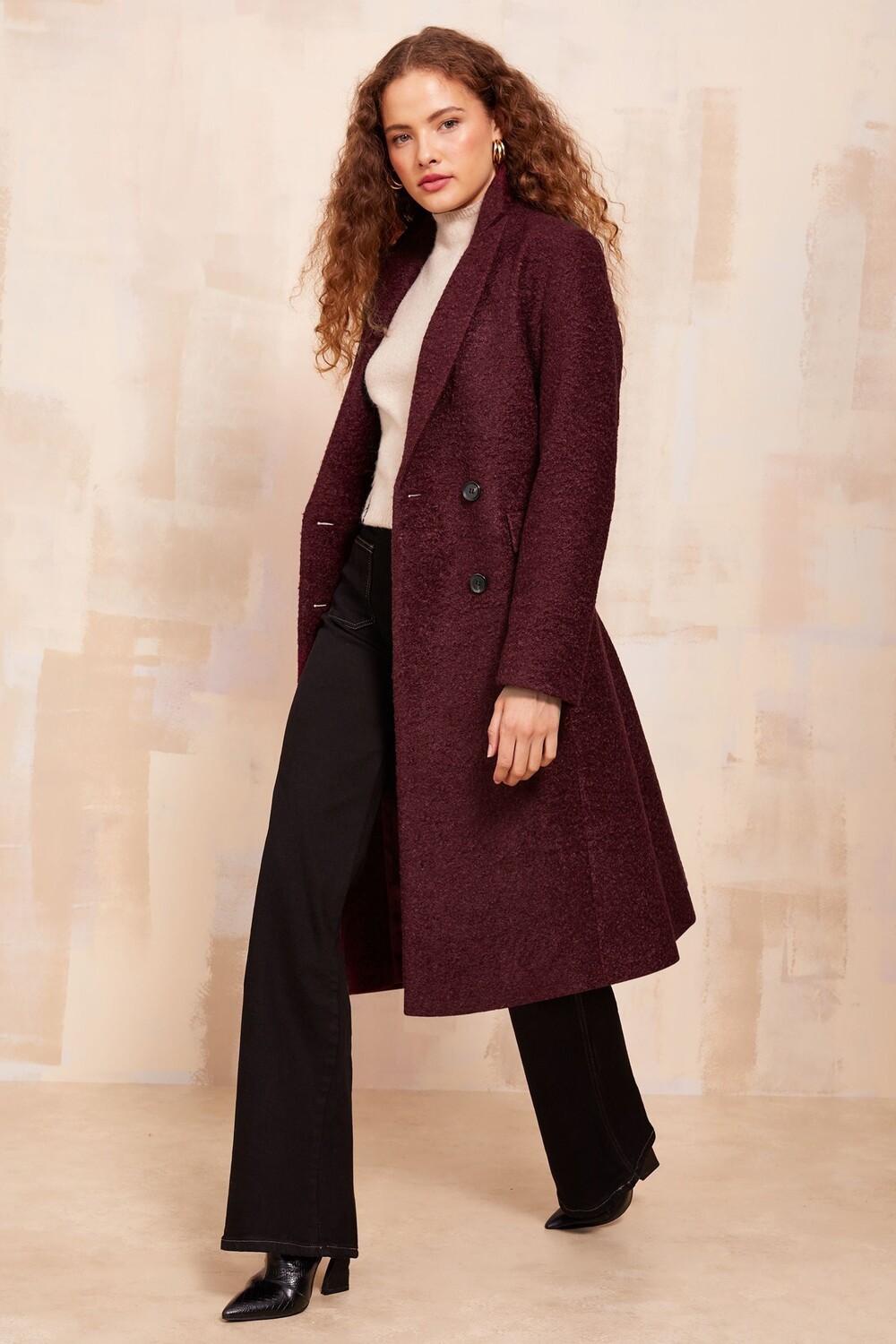 Пальто букле средней длины Friends Like These, красный
Пальто букле средней длины Friends Like These, красный