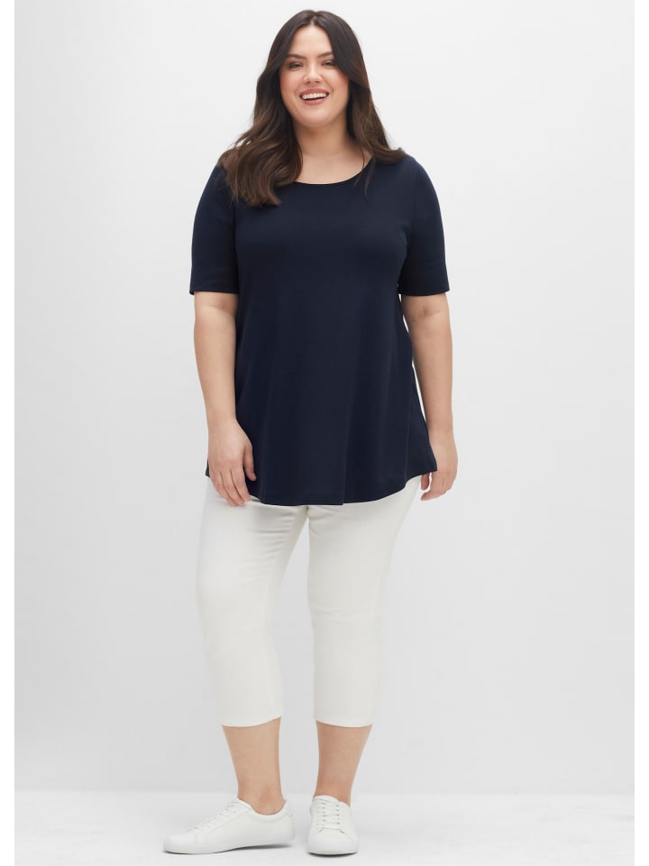 Футболка sheego, темно-синий
Футболка sheego, темно-синий