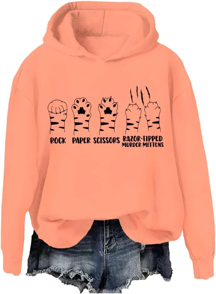 Толстовка Rock Paper Scissors с принтом лапки
Толстовка Rock Paper Scissors с принтом лапки