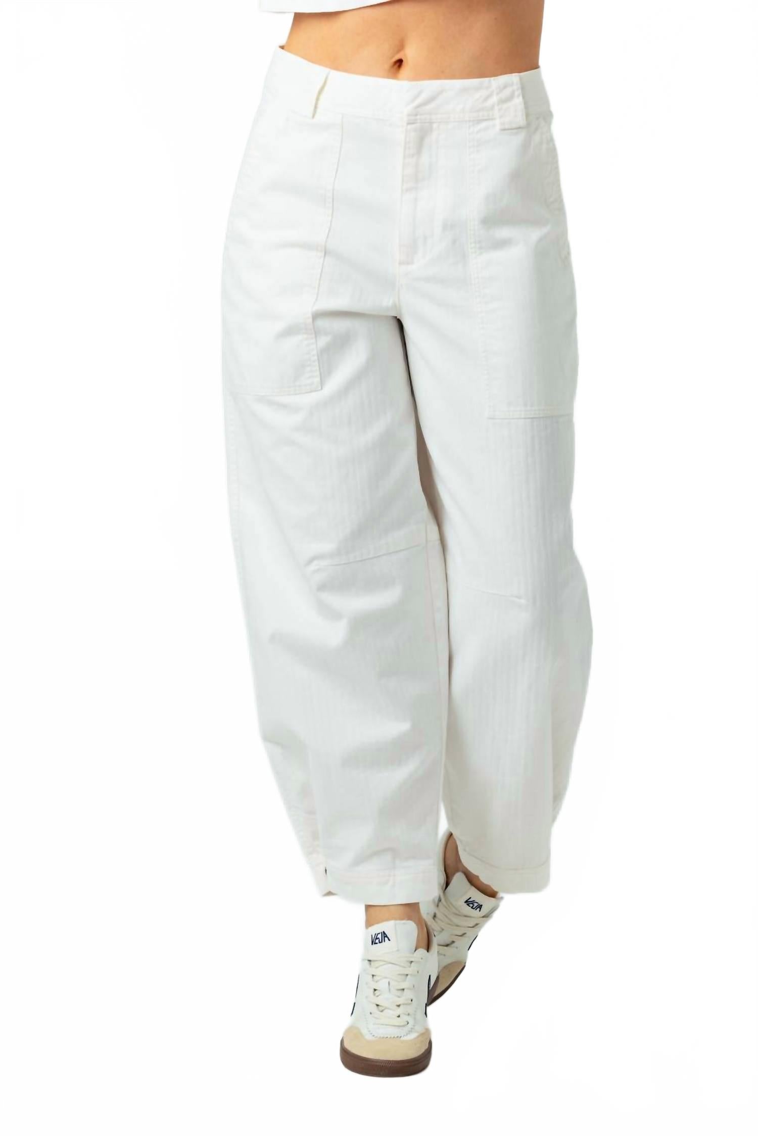 Брюки Sawyer из саржи с косточкой Sundays, Bone
Брюки Sawyer из саржи с косточкой Sundays, Bone